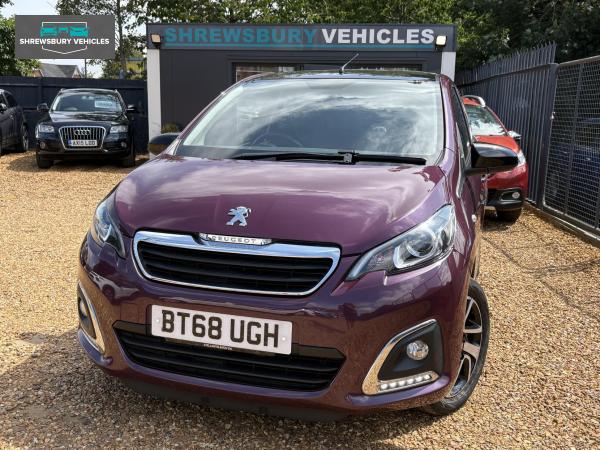 Peugeot 108 1.0 Allure Hatchback 5dr Petrol Manual Euro 6 (72 ps)