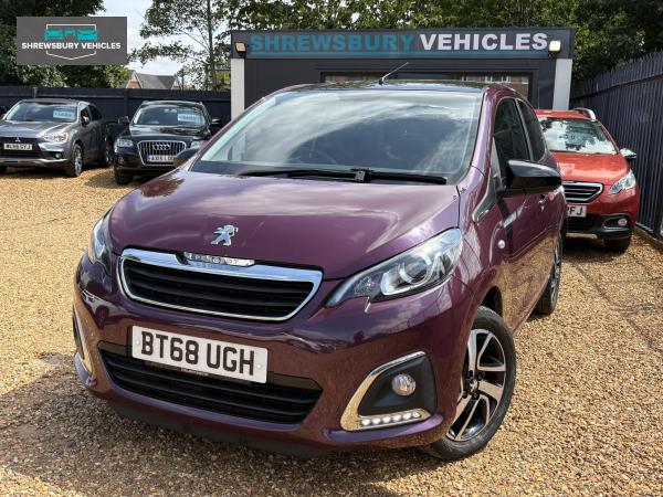 Peugeot 108 1.0 Allure Hatchback 5dr Petrol Manual Euro 6 (72 ps)