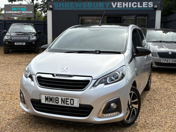 Peugeot 108 1.0 Allure Hatchback 5dr Petrol Manual Euro 6 (72 ps)