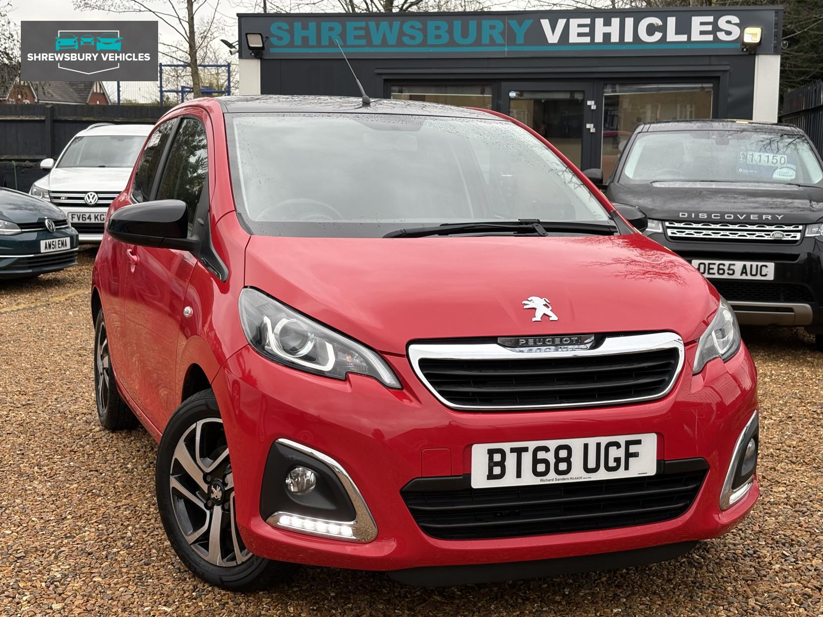 Peugeot 108 1.0 Allure Hatchback 5dr Petrol Manual Euro 6 (72 ps)