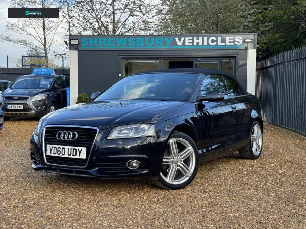 Audi A3 Cabriolet 1.6 TDI S line Convertible 2dr Diesel Manual Euro 5 (s/s) (105 ps)