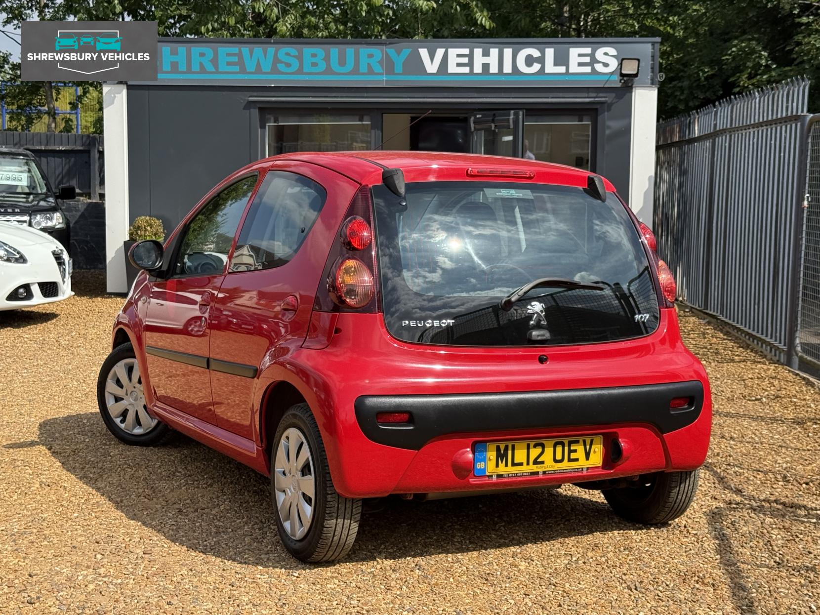 Peugeot 107 1.0 12V Active Hatchback 5dr Petrol Manual Euro 5 (68 ps)