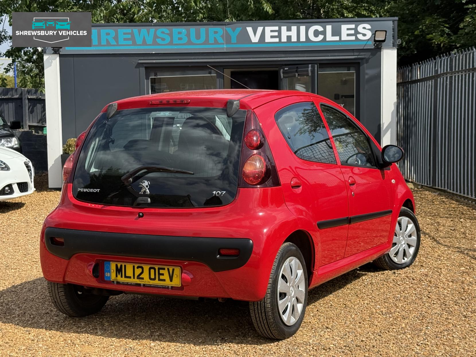 Peugeot 107 1.0 12V Active Hatchback 5dr Petrol Manual Euro 5 (68 ps)