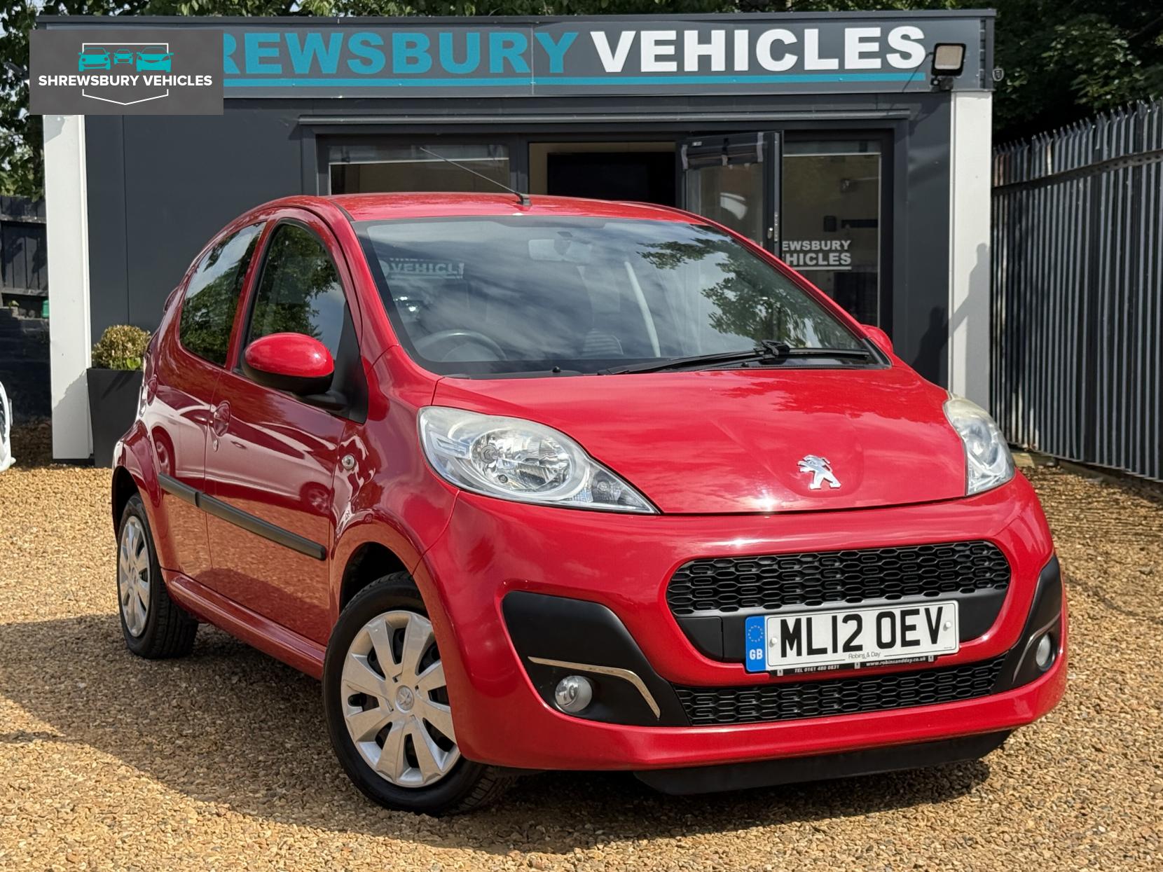 Peugeot 107 1.0 12V Active Hatchback 5dr Petrol Manual Euro 5 (68 ps)