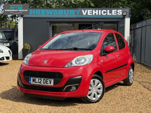 Peugeot 107 1.0 12V Active Hatchback 5dr Petrol Manual Euro 5 (68 ps)