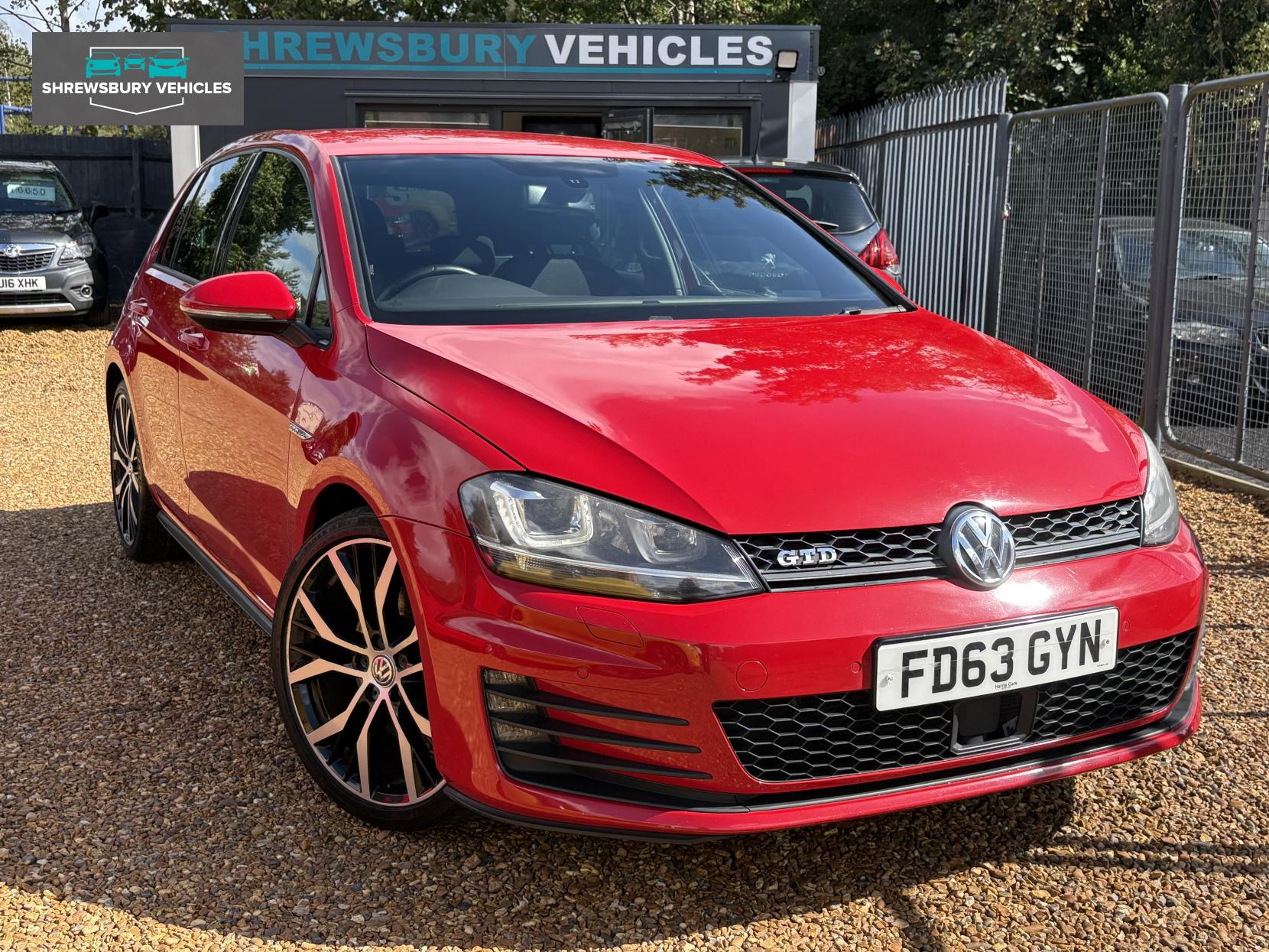 Volkswagen Golf 2.0 TDI BlueMotion Tech GTD Hatchback 5dr Diesel Manual Euro 6 (s/s) (184 ps)