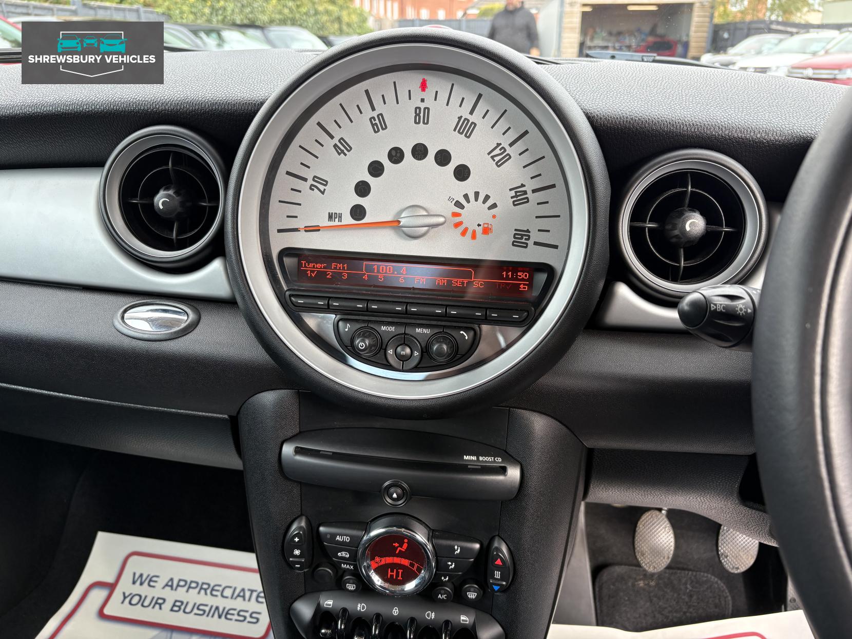 MINI Hatch 1.6 Cooper Hatchback 3dr Petrol Manual Euro 5 (s/s) (122 ps)