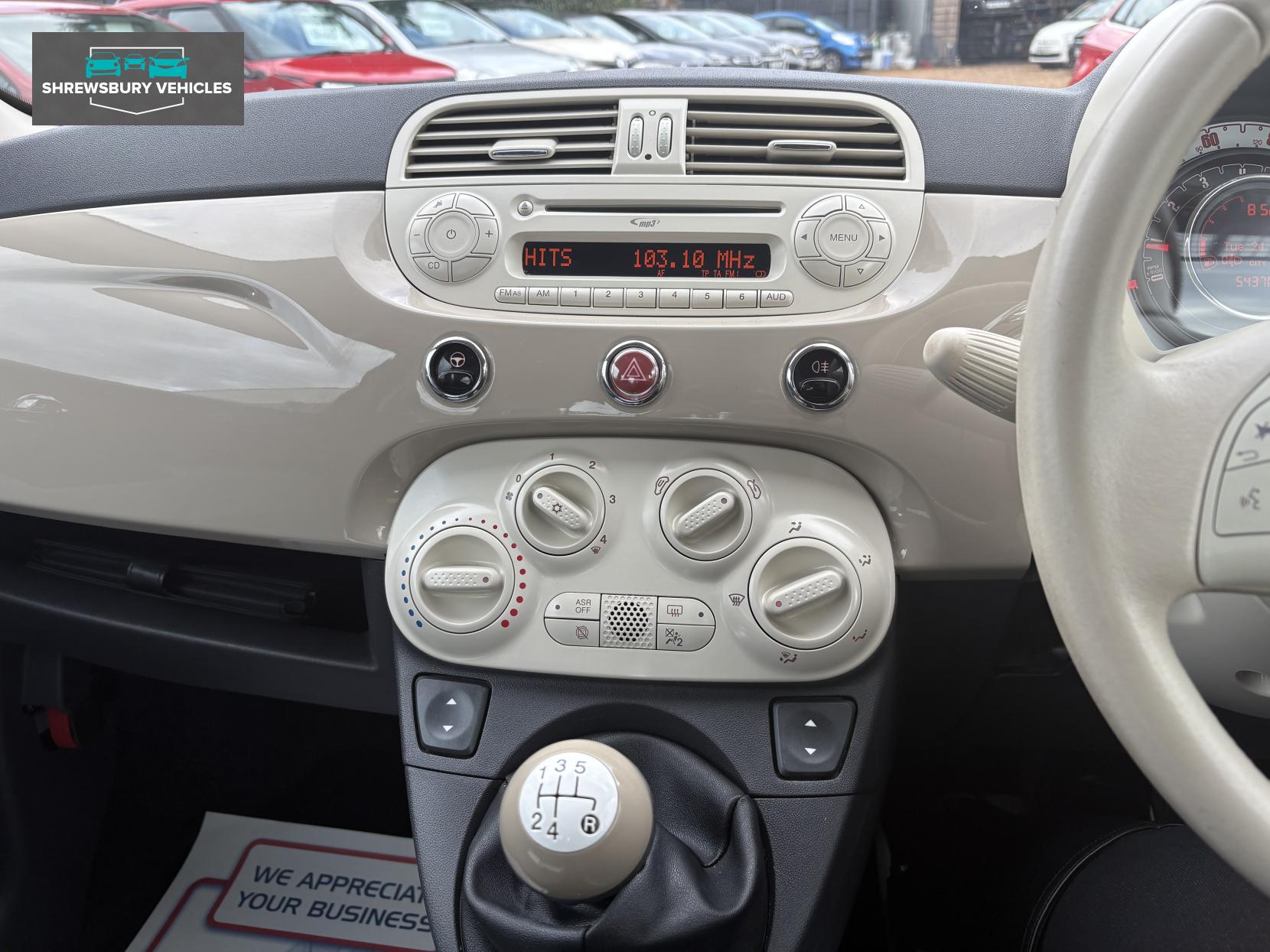 Fiat 500 1.2 Colour Therapy Hatchback 3dr Petrol Manual Euro 6 (s/s) (69 bhp)