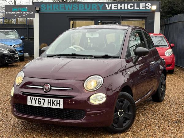 Fiat 500 1.2 Pop Hatchback 3dr Petrol Manual Euro 6 (s/s) (69 bhp)