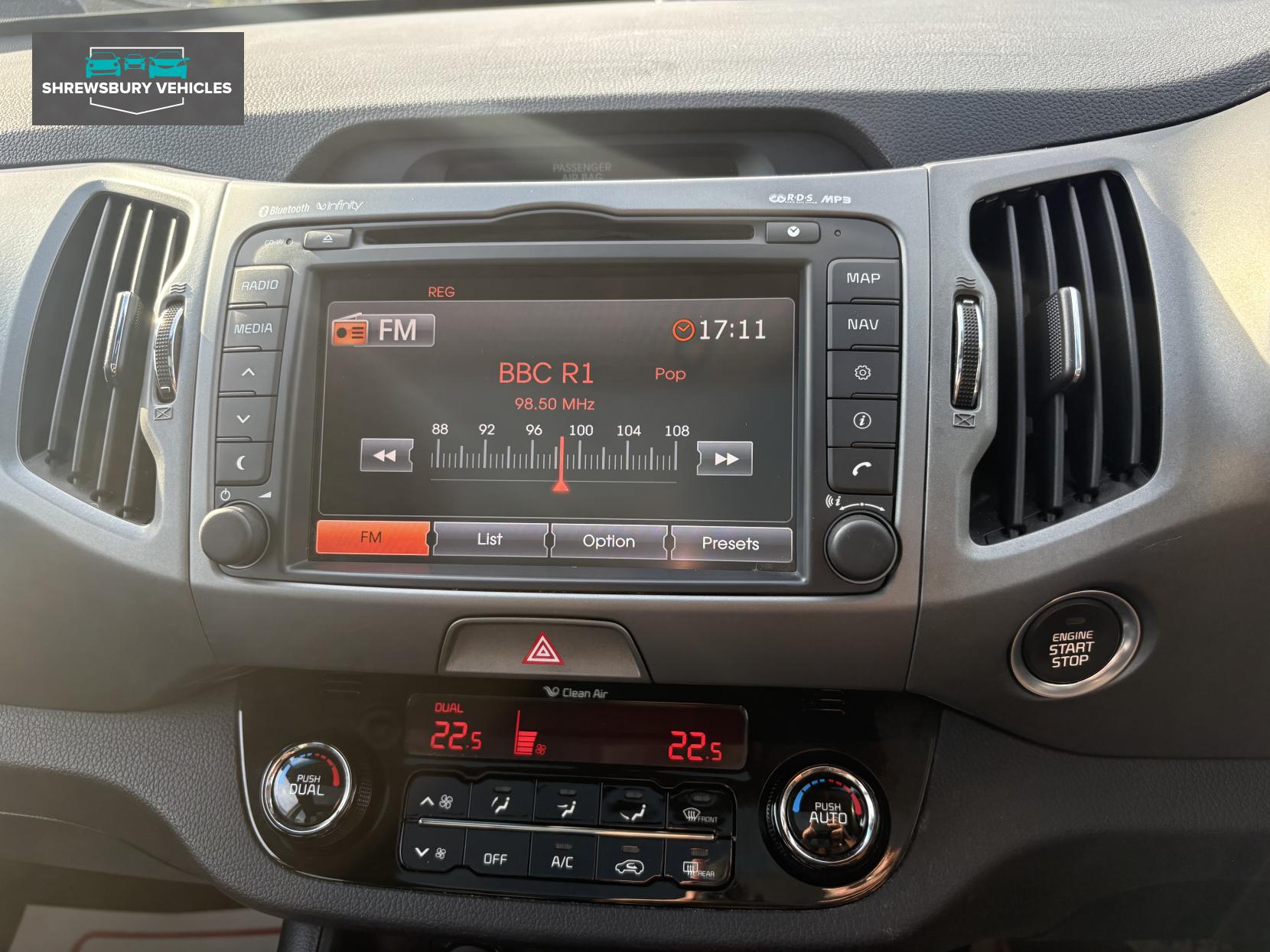 Kia Sportage 2.0 CRDi KX-4 SUV 5dr Diesel Manual AWD Euro 5 (181 bhp)