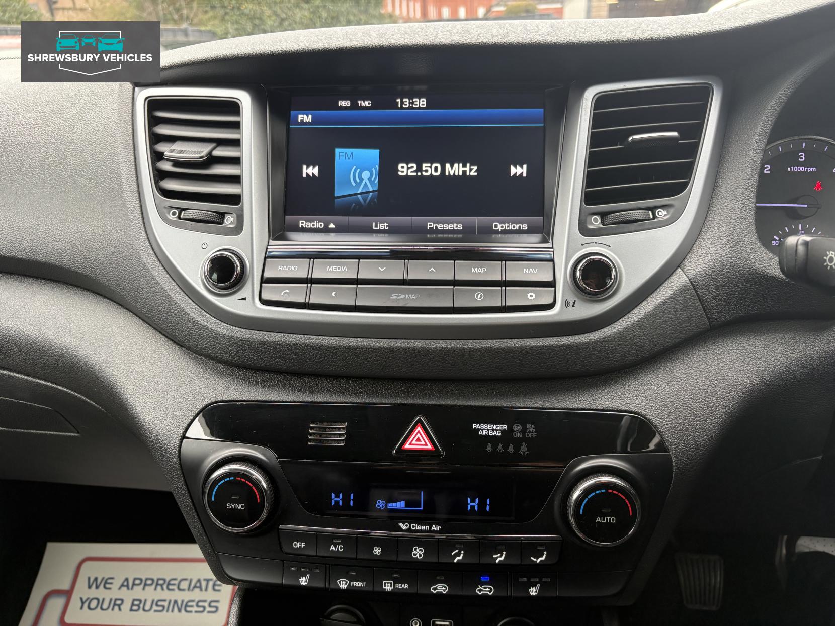 Hyundai TUCSON 1.7 CRDi Blue Drive Premium SUV 5dr Diesel Manual Euro 6 (s/s) (116 ps)