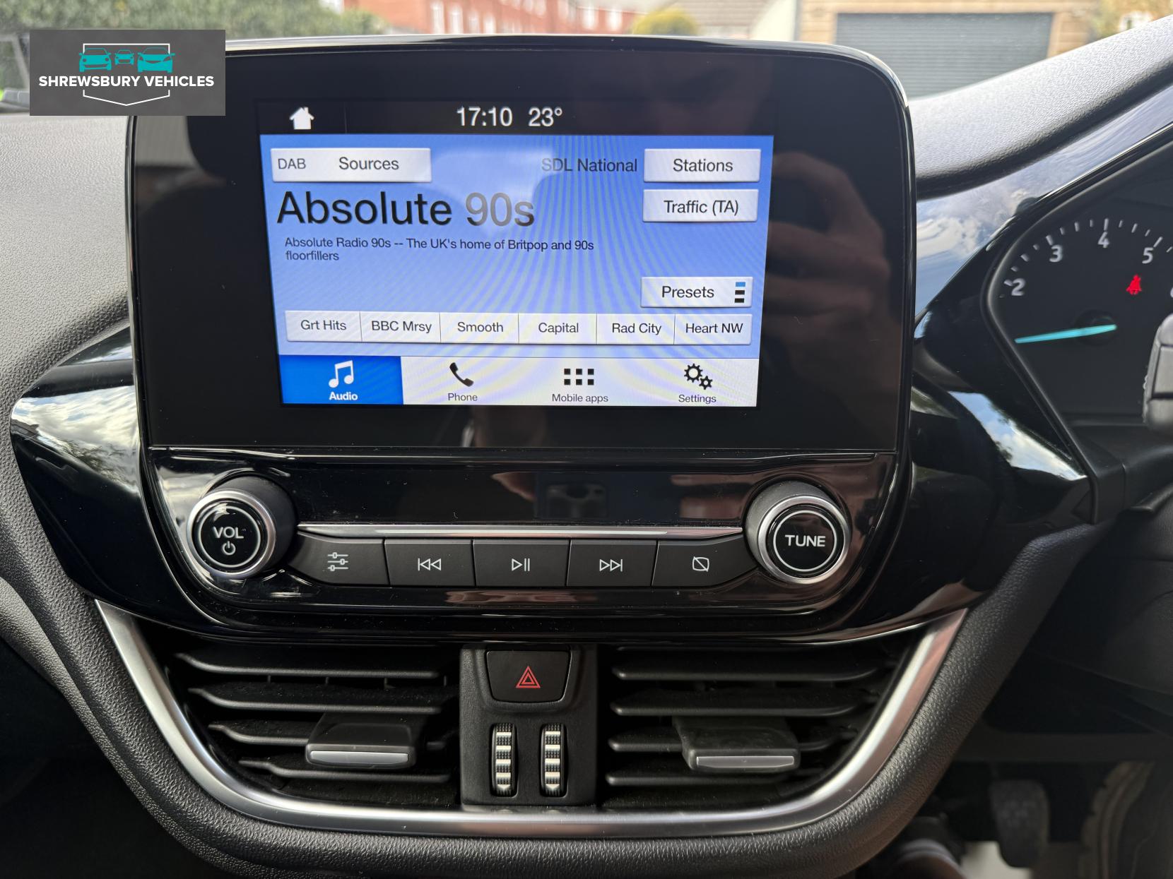 Ford Fiesta 1.1 Ti-VCT Zetec Hatchback 5dr Petrol Manual Euro 6 (s/s) (85 ps)