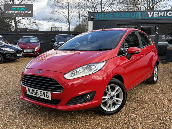 Ford Fiesta 1.0T EcoBoost Zetec Hatchback 5dr Petrol Manual Euro 6 (s/s) (100 ps)