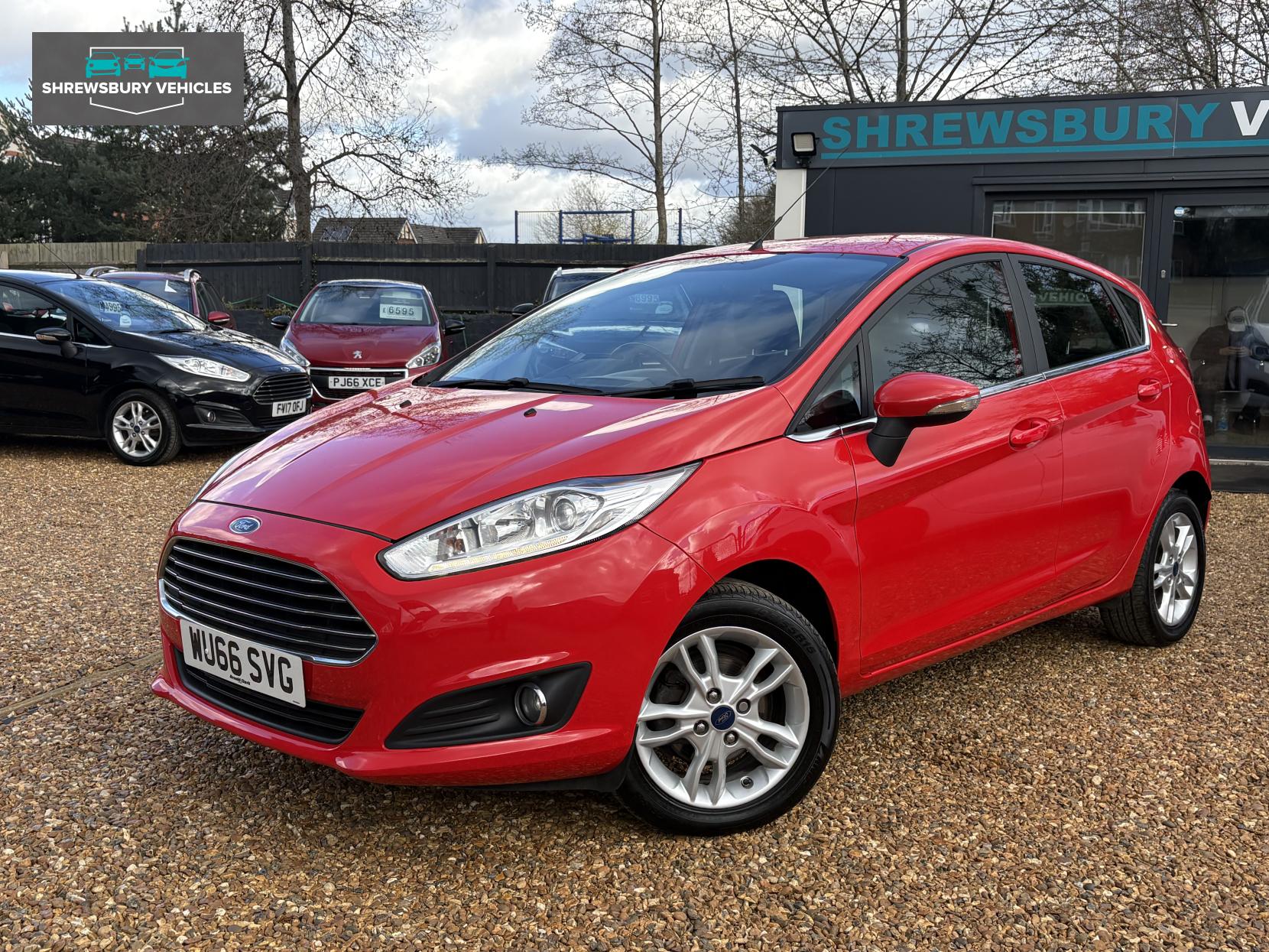 Ford Fiesta 1.0T EcoBoost Zetec Hatchback 5dr Petrol Manual Euro 6 (s/s) (100 ps)
